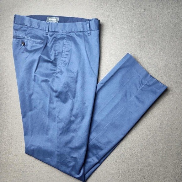 Bonobos Pants Mens 34x36 Slim Fit Stretch Chinos Monday Stitch Workwear Casual - Picture 1 of 12